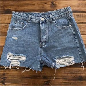 Jean shorts